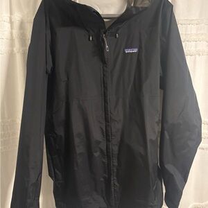Patagonia Men's Black Raincoat